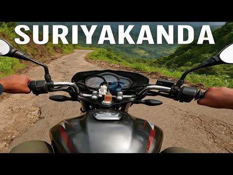 Epic Bike Ride to Suriyakanda | Conquering Broken Roads & Breathtaking Views 🇱🇰