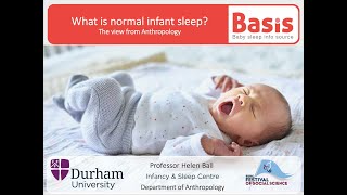 What is Normal Infant Sleep: the view from Anthropology