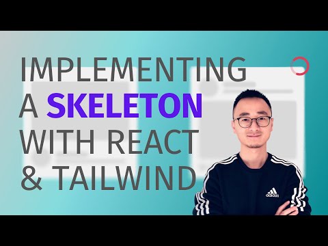 Build a Tailwind CSS Shimmering Skeleton: Live Coding Session