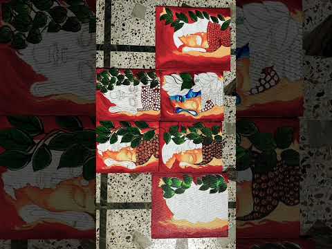 our drawing unfinished. #draw #acrylicpainting #canvas #painting #buddha .