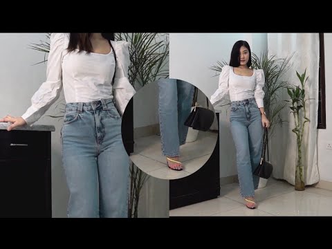🌸Styling one basic blue jeans in 8 different ways🌸