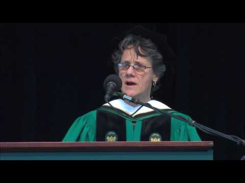 Molly Baldwin at Lesley University Commencement 2016
