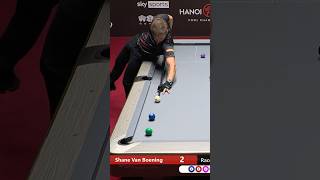 Incredible technique from Albin Ouschan! 🔥 #9ball #pool