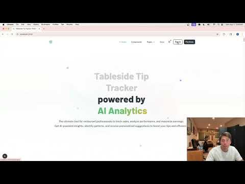 TableSide Tip Tracker App Build #17 – Be a Better Server, Earn More Tips, Know Your Numbers
