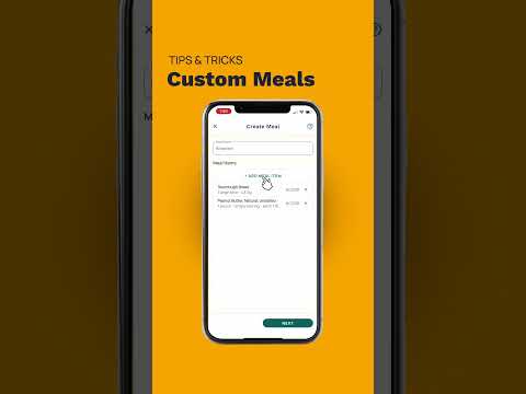 How to make Custom Meals on Cronometer #cronometer #healthjourney #nutrition