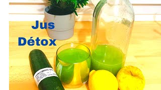 Essayer ce jus détox concombre pomme et vous allez pas être déçu ( simple et facile à faire )