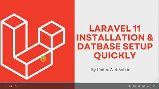 Laravel 11 Installation & Database Setup easily (2024)