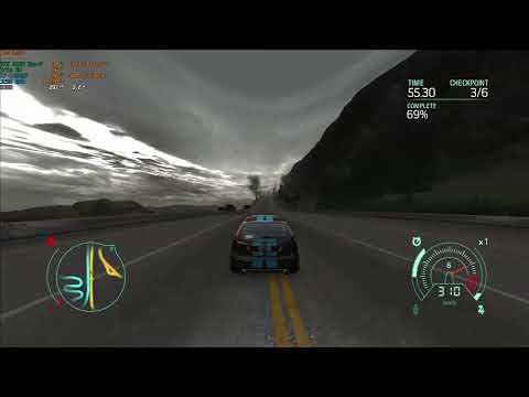 NFS UCE Time Trial #5 (Gold Coast to Peak Ridge, Focus ST)