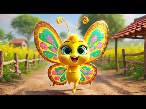 Titli Udi Bus Me Chadi | तितली उड़ी | Hindi Rhymes For Childrens | Nursery Hindi Rhymes Collection