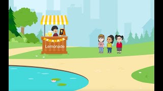 "Kids' Lemonade Stand Adventure: Learning about Profit and Loss | Fun with Ava, Emy, and Li!"