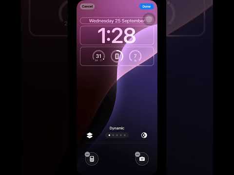Customise your iPhone lock screen with new iOS 18 #iPhone ￼#iOS 18 #iOS 18 beta #iOS 18 update ￼￼