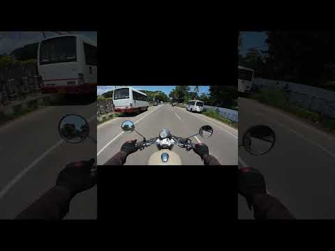 honda CB350 SPEED and BRAKE TEST #cb350#honda #speed#pov