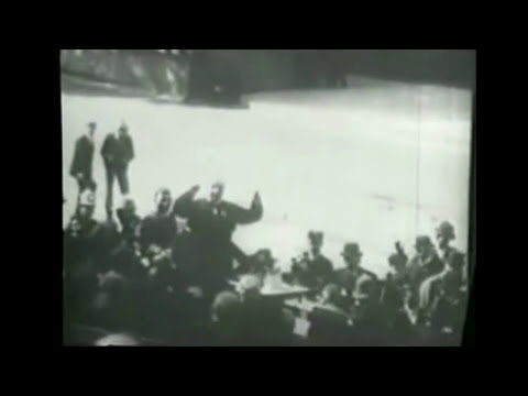 The oldest footage of a US president