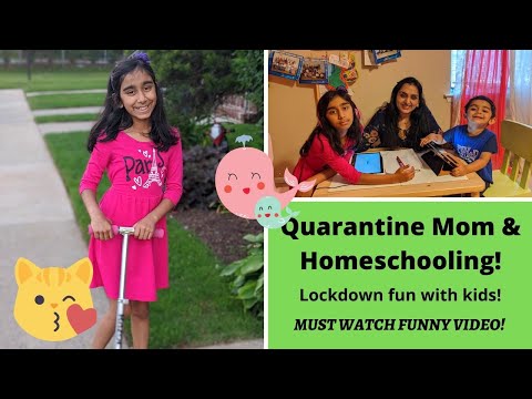 Quarantine Mom v/s Homeschooling | Lockdown ke Side Effects | Fun with kids [roblox] | MOM ON THE GO