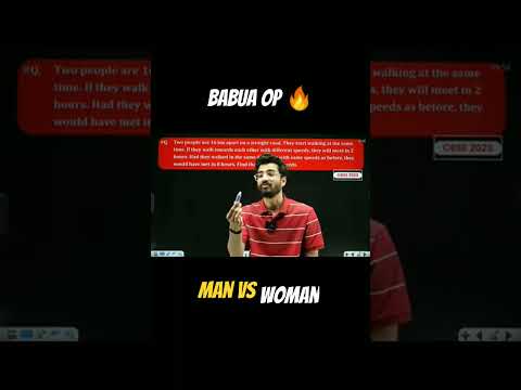 Babua sir in roasting mood😈#shorts#physicswallah#class10#ritiksir#menvswomen