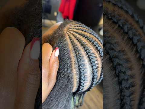 LISTENNNNN👂🏾📣🙊 #braidedhairstyles #braidstyles #stitchbraids #protectivestyles #jumpscare