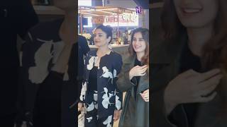 Raveena Tandon & Rasha Thadani Spotted at Airport #raveenatandon#rashathadani #viralpost #viralreels