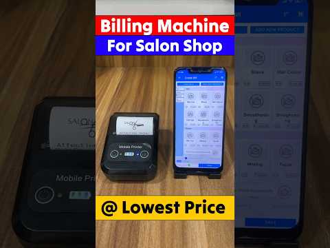 Best Billing App for Salon, Beauty Parlour | Live Demo #shorts #posbilling