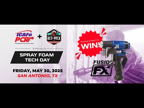 Spray Foam Tech Day