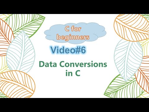 session#6 - Data Type Conversions in C