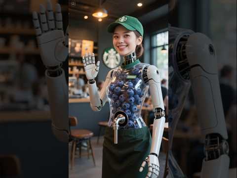 👑🤖Beautiful Blueberries bot #shorts #mrbeast #robot #dance #fyp