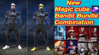 New Magic cube bundle combination || Bandit bundle upper combination || Dress combination free fire|