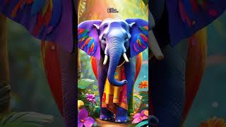 Rainbow Elephant Ella's Magical Tale #KidsStories #RainbowMagic #TaleofCourage
