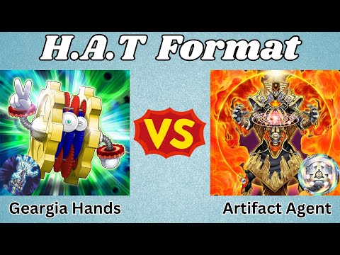 Geargia Hands Vs Artifact Agent! | HAT Format Replay Review! | (2014 Yu-Gi-Oh! WCQ)