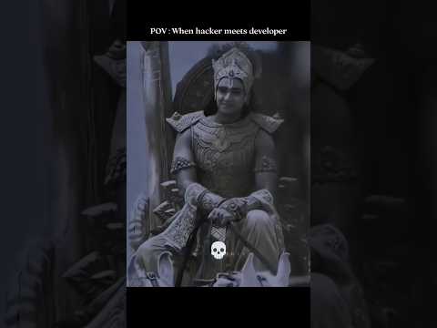 Hacker meets Developer #mahabharat #mahabharatstarplus #krishna #arjun #trending #sanatandharma