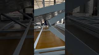Look it out--It's Foldable container house frame  #prefabcontainer #modularhome #containerhome