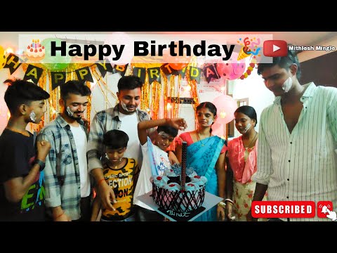 Happy Birthday song 🎉 || Mubarak Ho Tumko Janmdin Tumhara | Singer Harish Moyal | #mithleshmingle