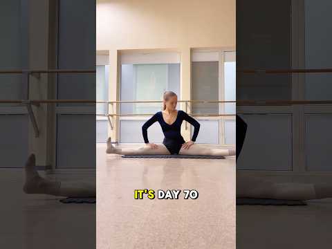 Day 70: Stretching class #stretchingexercises #middlesplits  #ballet #dancetraining