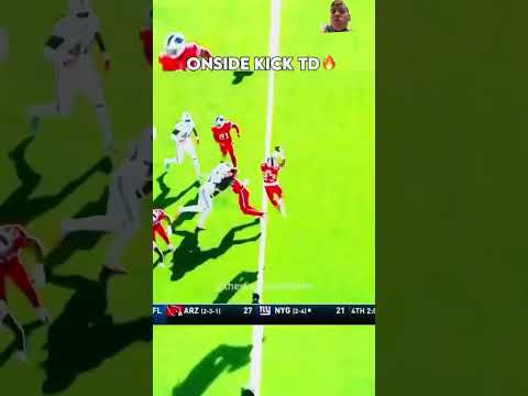 Onside kick Touchdown