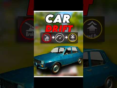 How To Drift Car In BGMI ll PERFECT BGMI SETTING GUIDE l BGMI /PUBG MOBILE
