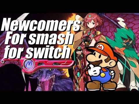 My predictions for newcomers for Smash Bros for Switch (June 2018)