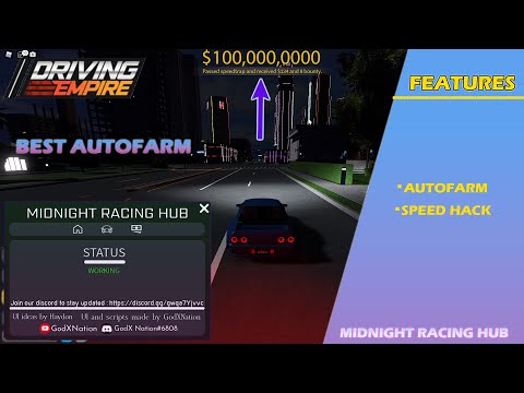 Driving empire Autofarm script (best autofarm and speed hack)
