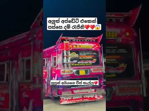 දම් රැජිනිගෙ පස්ස🍑💗😱 #busworld #automobile #newbusvideo #vahicles #slvehicles #trending #dhamrejini