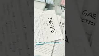 📝✨ IGNOU Solved Assignments 2025-2026 | Handwritten Hardcopy | Get High Marks! ✨📚