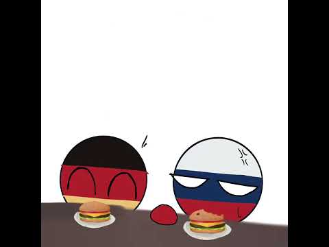 Russia got mad🍔💢 #countryhumans #animation