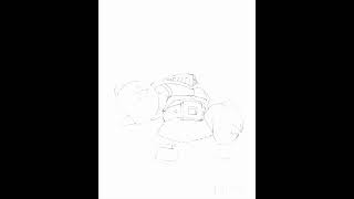 Mega knight!! #clashroyale #quickdrawing