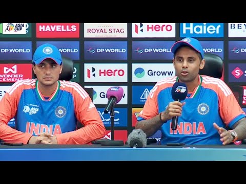 "Donating my Salary to Indian Army" - Suryakumar Yadav and Abhishek Sharma press conference