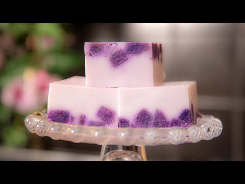 Jelly Cake |วุ้นกะทิมันม่วงเนื้อเนียน หอม มัน อร่อยลงตัว | OOH Kitchen