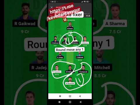 CSK VS SRH mega gl team and tips telegramhttps://t.me/kevinfantasyguru