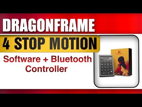 Dragonframe 4 Stop Motion Software + Bluetooth Controller
