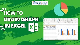 How to Draw Graph in Excel | Hindi | Technogeeks