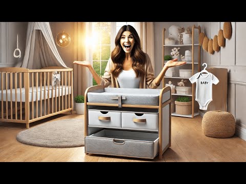 👶 Alpine Wall Mounted Baby Changing Station | Best Baby Changing Station Table 🚼