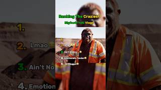Ranking The Craziest Bigfoot/yeti Vlogs #shorts #bigfootvlog #yetivlog