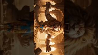 🌟 Jai Narasimha🙏🙏 – The Fierce Protector in Divine Cinematic Vision 🌟.#shorts #god