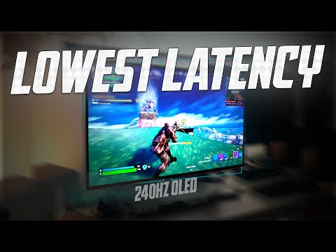 Want the LOWEST LATENCY possible? Here it is! (OLED 240hz)