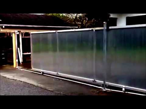 GATE1® GA1000 sliding electric gate installation